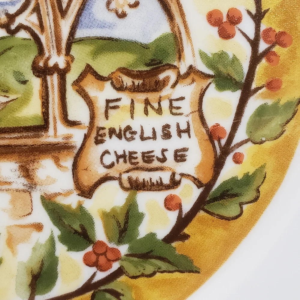 Restoration Hardware Italian Theme Cheese Plate